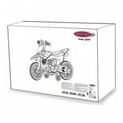 Jamara Ride-on Moto Power Bike Rouge 6V -Jeux d'imitation Soldes B2CD 2575