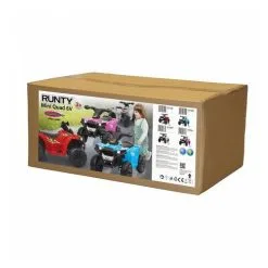 Jamara Ride-on Mini Quad Runty Rose Vif 6V -Jeux d'imitation Soldes B2CD 2586