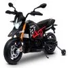 APRILIA Moto électrique Aprilia Dorsoduro 900 Pour Enfant - Avec Klaxon, Système Audio Et Roulettes De Soutien