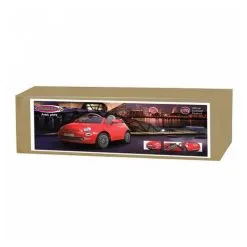 Jamara Ride-on Fiat 500 Rose Vif 12V -Jeux d'imitation Soldes B2CD 2653