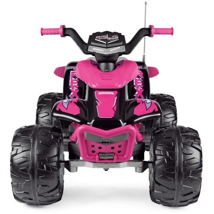 PEG PEREGO Quad électrique T REX 330W Rose 5 PEG PEREGO Quad électrique T REX 330W Rose – Image 3