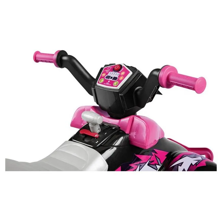 PEG PEREGO Quad électrique T REX 330W Rose 6 PEG PEREGO Quad électrique T REX 330W Rose – Image 4