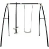 Axi House AXI Set De Balançoire En Métal En Anthracite And Crème 3 Agrès -Jeux d'imitation Soldes B2CD 2756