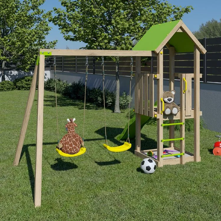 Trigano Aire De Jeux En Bois EASY XPERIENCE 4 Trigano Aire De Jeux En Bois EASY XPERIENCE – Image 2
