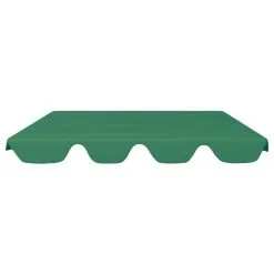 VIDAXL Toit De Rechange De Balançoire Vert 188/168x110/145 Cm -Jeux d'imitation Soldes B2CD 2794