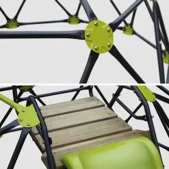 Alice's Garden Aire De Jeux - Albe - Dome D'escalade Avec Toboggan - Cage à écureuil -Jeux d'imitation Soldes B2CD 2852