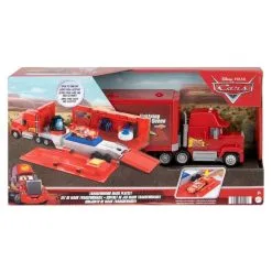 MATTEL Camion Cars Disney Pixar - Pack Transporteur Transformable 9 MATTEL Camion Cars Disney Pixar - Pack Transporteur Transformable -Jeux d'imitation Soldes B2CD 2876