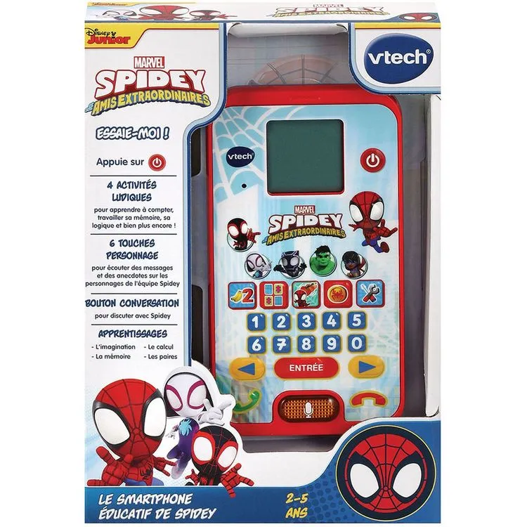 VTECH Smartphone éducatif De Spidey 3 VTECH Smartphone éducatif De Spidey