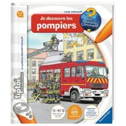 RAVENSBURGER Tiptoi - Livre Interactif Je Découvre Les Pompiers