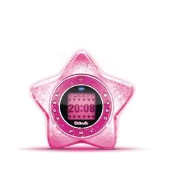 VTECH Réveil Kidimagic Starlight Rose