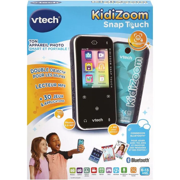 VTECH Kidizoom Snap Touch Bleu 3 VTECH Kidizoom Snap Touch Bleu