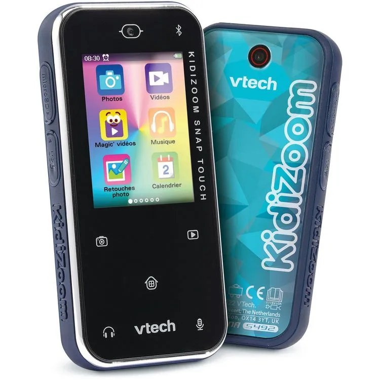 VTECH Kidizoom Snap Touch Bleu 4 VTECH Kidizoom Snap Touch Bleu – Image 2