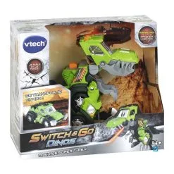 VTECH Drex Super T-Rex (Jeep) - Switch & Go Dinos -Jeux d'imitation Soldes B2CD 3019