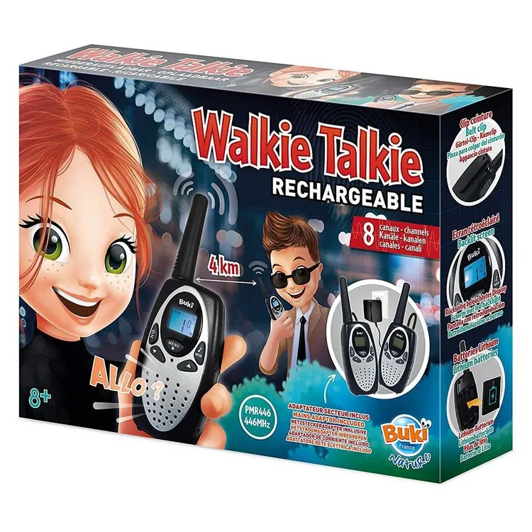 BUKI Talkie Walkie Rechargeable 6 BUKI Talkie Walkie Rechargeable – Image 4