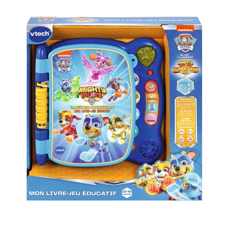VTECH Pat Patrouille - Mon Livre-Jeu éducatif 4 VTECH Pat Patrouille - Mon Livre-Jeu éducatif – Image 2