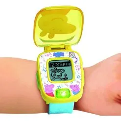 VTECH Montre Jeu Interactive De Peppa Pig Le Film -Jeux d'imitation Soldes B2CD 3056