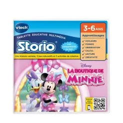 VTECH Jeu Storio - La Boutique De Minnie - Disney