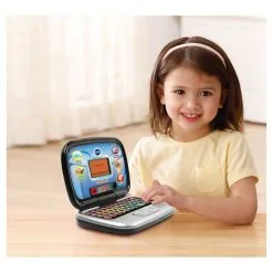 VTECH Ordinateur Genius Kid - Noir -Jeux d'imitation Soldes B2CD 3103