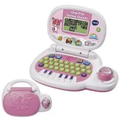VTECH Ordi P'tit Genius Ourson Rose