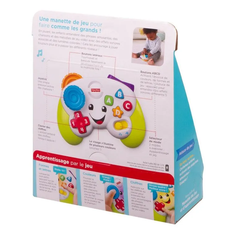 Fisher Price La Manette De Jeux Et D'apprentissages 7 Fisher Price La Manette De Jeux Et D'apprentissages – Image 5