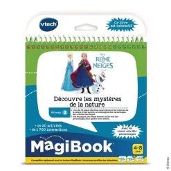 VTECH Livre La Reine Des Neiges 2 - Découvre Les Mystères De La Nature - MagiBook