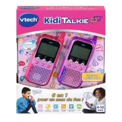 VTECH Kidi Talkie Rose -Jeux d'imitation Soldes B2CD 3198