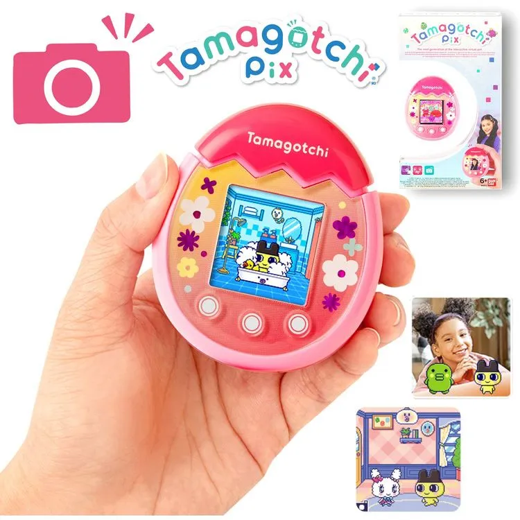 BANDAI Tamagotchi Pix Rose 6 BANDAI Tamagotchi Pix Rose – Image 4