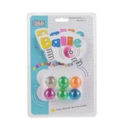 Paris Prix Lot De 6 Balles Rebondissantes Mômes 2cm Multicolore