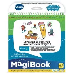 VTECH Magibook - Développe Ta Créativité Avec Mr Crayon