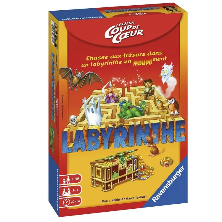 RAVENSBURGER Jeu Labyrinthe Coup De Cœur 3 RAVENSBURGER Jeu Labyrinthe Coup De Cœur