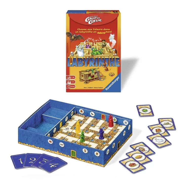RAVENSBURGER Jeu Labyrinthe Coup De Cœur 4 RAVENSBURGER Jeu Labyrinthe Coup De Cœur – Image 2