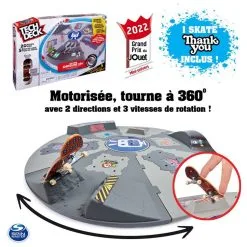 SPIN MASTER RAMPE MOTORISEE SHREDLINE 360° Tech Deck -Jeux d'imitation Soldes B2CD 3384