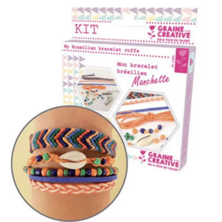 Créacord Kit Manchette Tropiques 110x130 3 Créacord Kit Manchette Tropiques 110x130