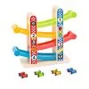 TOOKY TOY Circuit De Voitures - Rampe De Course En Bois Tooky Toy -Jeux d'imitation Soldes B2CD 3449
