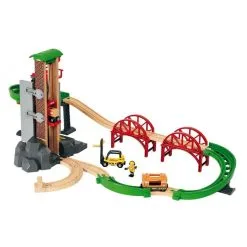 Brio 33887 Circuit Grande Plateforme Multimodale -Jeux d'imitation Soldes B2CD 3488