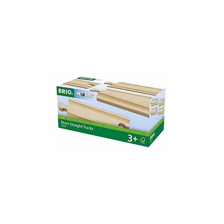 Brio 33334 Rails Courts Droits 4 Brio 33334 Rails Courts Droits – Image 2