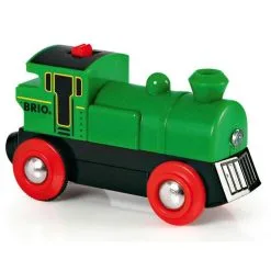 Brio 33595 Locomotive A Pile Bi Directionnelle Verte