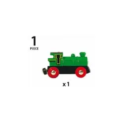 Brio 33595 Locomotive A Pile Bi Directionnelle Verte -Jeux d'imitation Soldes B2CD 3512