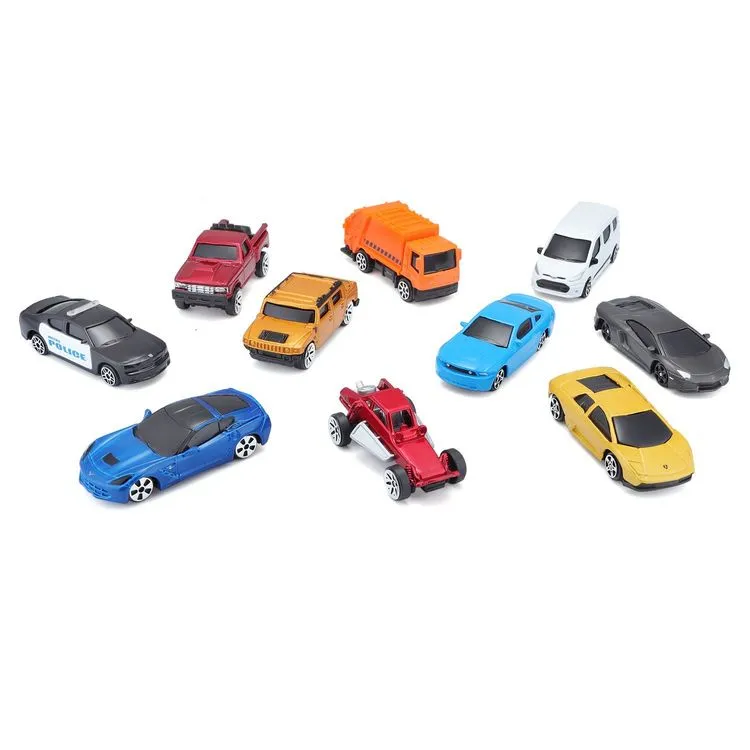 BURAGO Fresh Metal - Pack De 10 Voitures Miniatures 1/72ème 8 BURAGO Fresh Metal - Pack De 10 Voitures Miniatures 1/72ème – Image 6