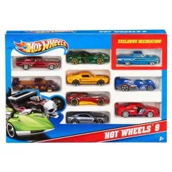 MATTEL Coffret 10 Voitures Hot Wheels 10 MATTEL Coffret 10 Voitures Hot Wheels -Jeux d'imitation Soldes B2CD 3563
