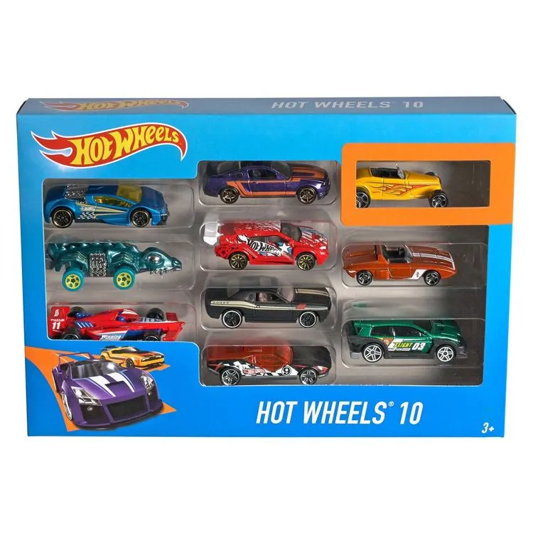 MATTEL Coffret 10 Voitures Hot Wheels 6 MATTEL Coffret 10 Voitures Hot Wheels – Image 4