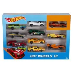 MATTEL Coffret 10 Voitures Hot Wheels 12 MATTEL Coffret 10 Voitures Hot Wheels -Jeux d'imitation Soldes B2CD 3565