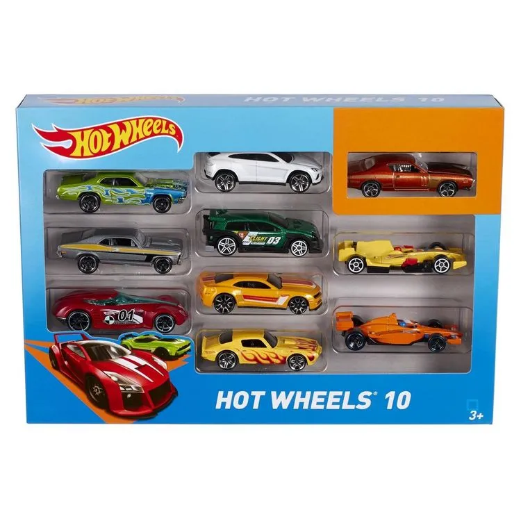 MATTEL Coffret 10 Voitures Hot Wheels 7 MATTEL Coffret 10 Voitures Hot Wheels – Image 5