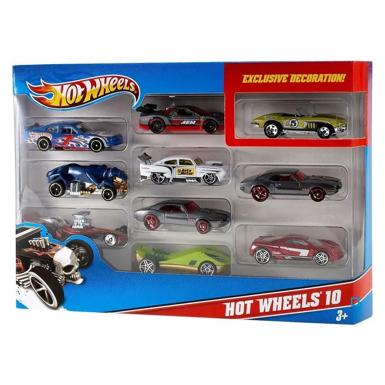 MATTEL Coffret 10 Voitures Hot Wheels 8 MATTEL Coffret 10 Voitures Hot Wheels – Image 6