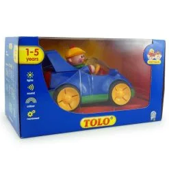 Tolo Figurine Garçon Et Voiture Sonores -Jeux d'imitation Soldes B2CD 3570