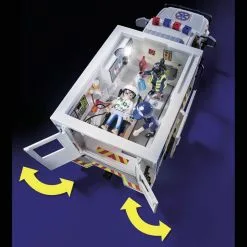 PLAYMOBIL 70936 - Ambulance Avec Secouristes Et Blessé -Jeux d'imitation Soldes B2CD 3591