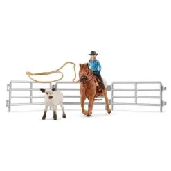 Schleich Equipe De Cowboy Et Leurs Lassos