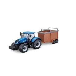 BURAGO Tracteur + Remorque Fendt à Friction 1/43ème -Jeux d'imitation Soldes B2CD 3727