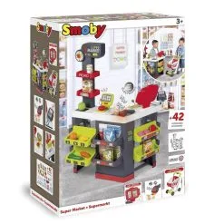 SMOBY Marchande Super Market 11 SMOBY Marchande Super Market -Jeux d'imitation Soldes B2CD 373