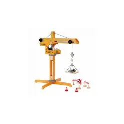 Hape Grue Elevatrice Jaune Et Orange